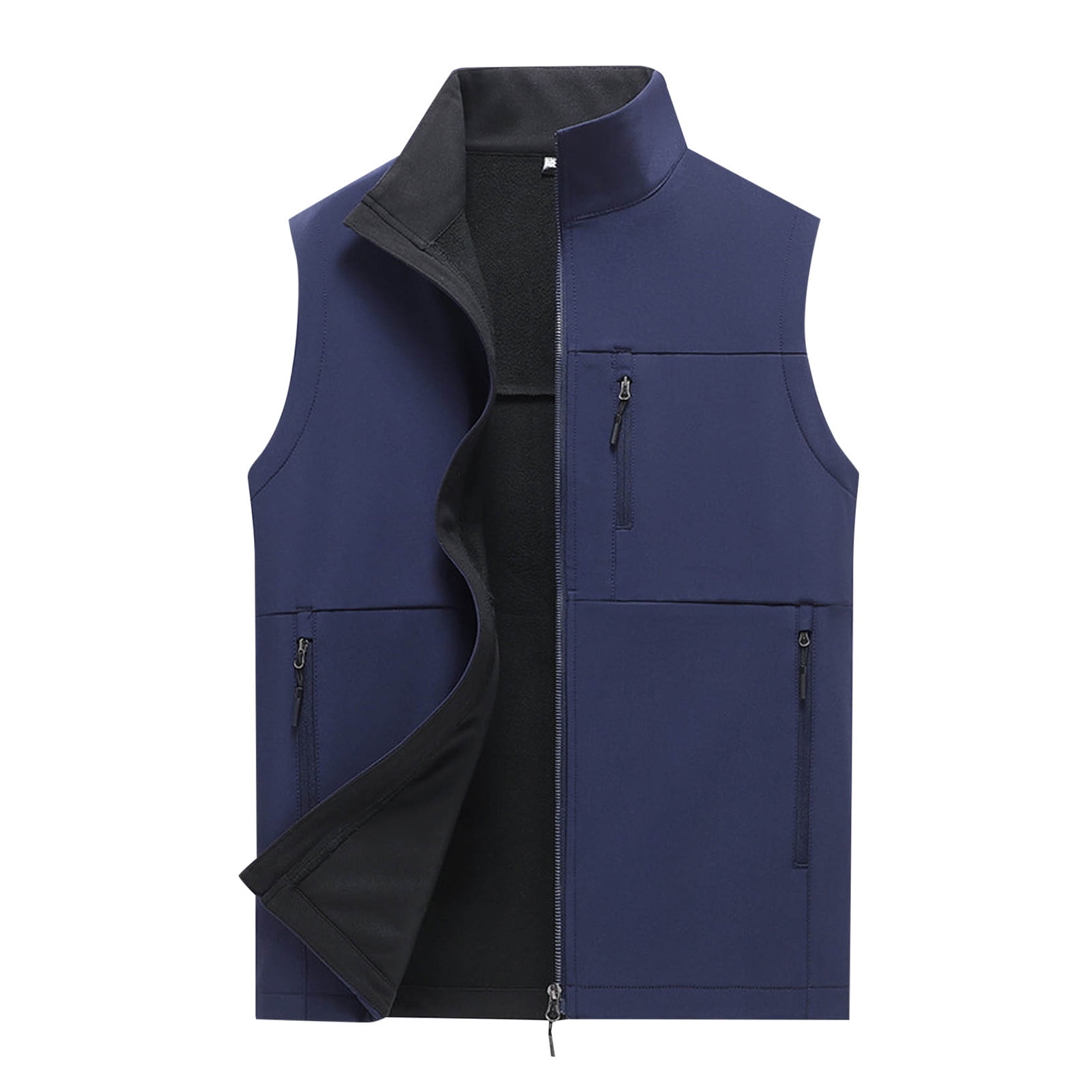 ATIENUBEE Vest for Men Autumn and Winter Fashion Casual Windproof