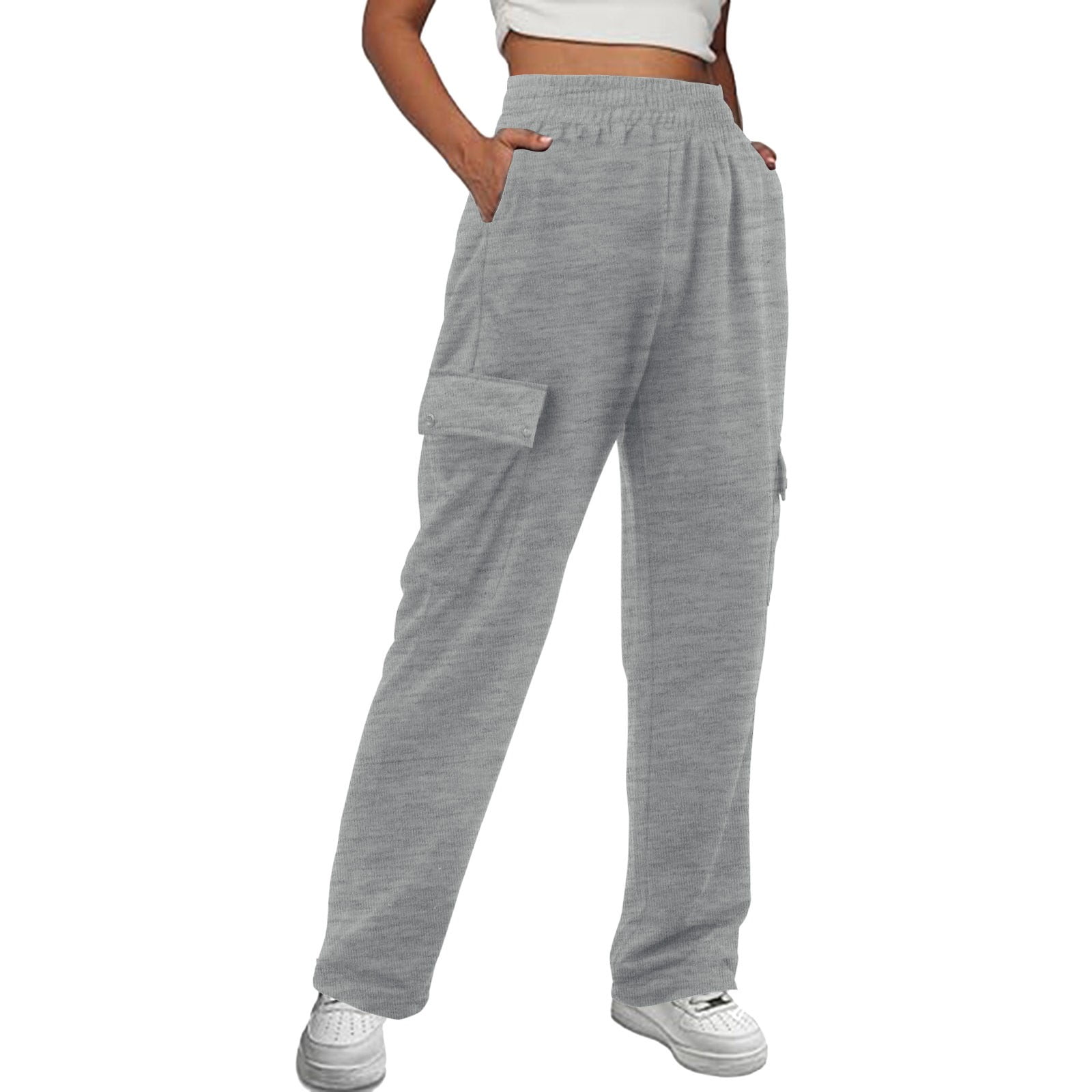 ATIENUBEE Women Loose Pants Palazzo Women'S Fit Sweatpants Joggers Wide