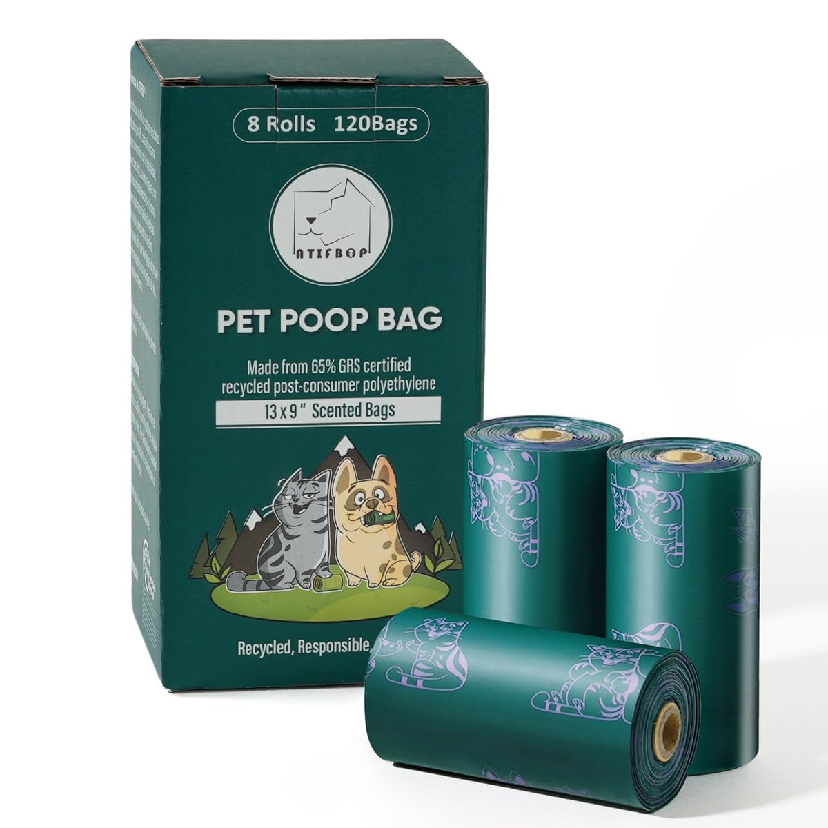 Extra thick poop bags online