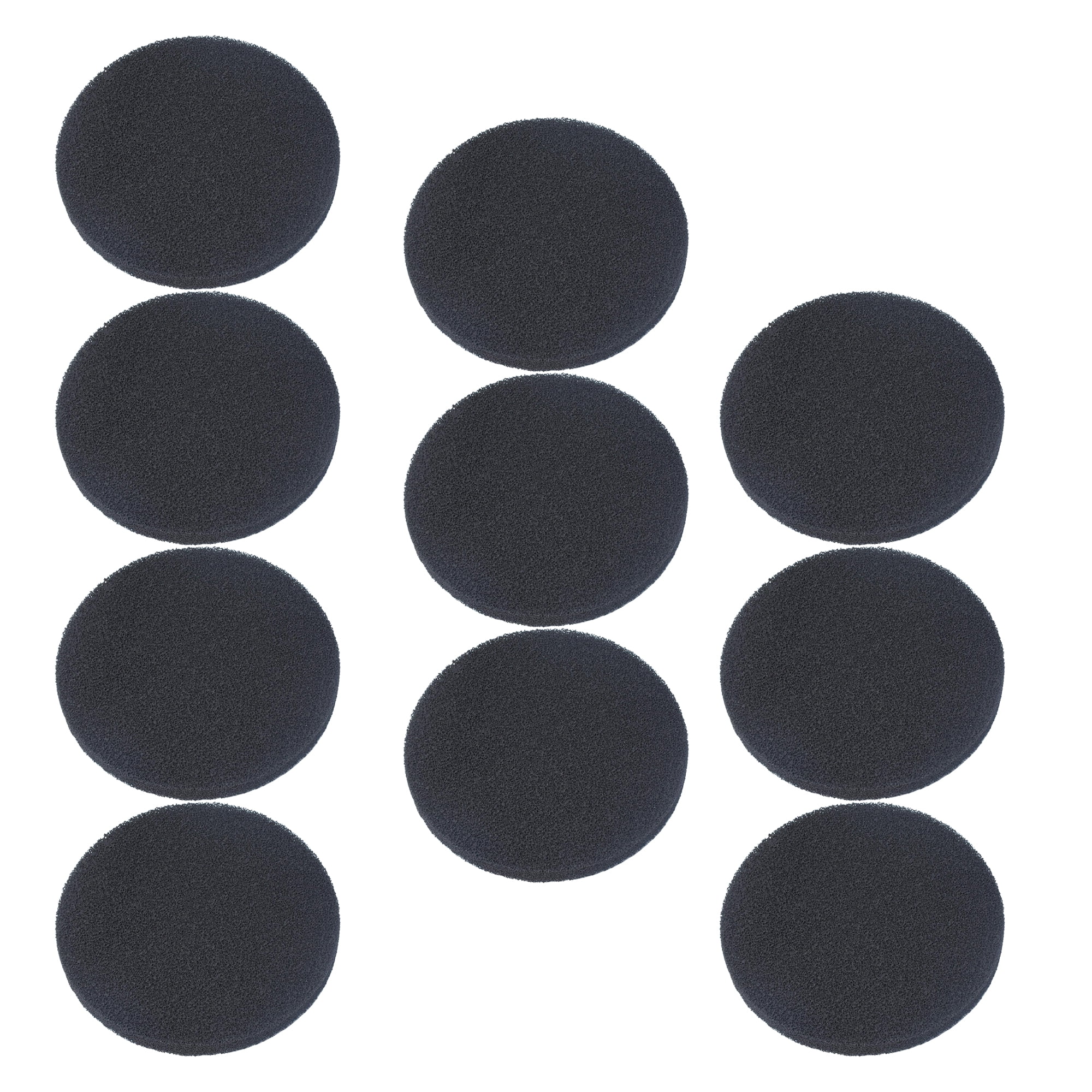 ATITOWEL Aquarium Replacement Carbon Foam Filter Pads for Fluval FX4 / FX5 / FX6 Filtration Systems Sponge (Pack of 10)