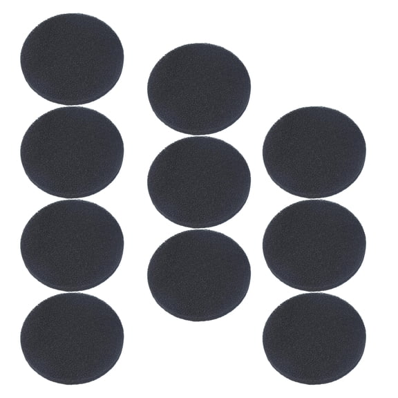 ATITOWEL Aquarium Replacement Carbon Foam Filter Pads for Fluval FX4 / FX5 / FX6 Filtration Systems Sponge (Pack of 10)