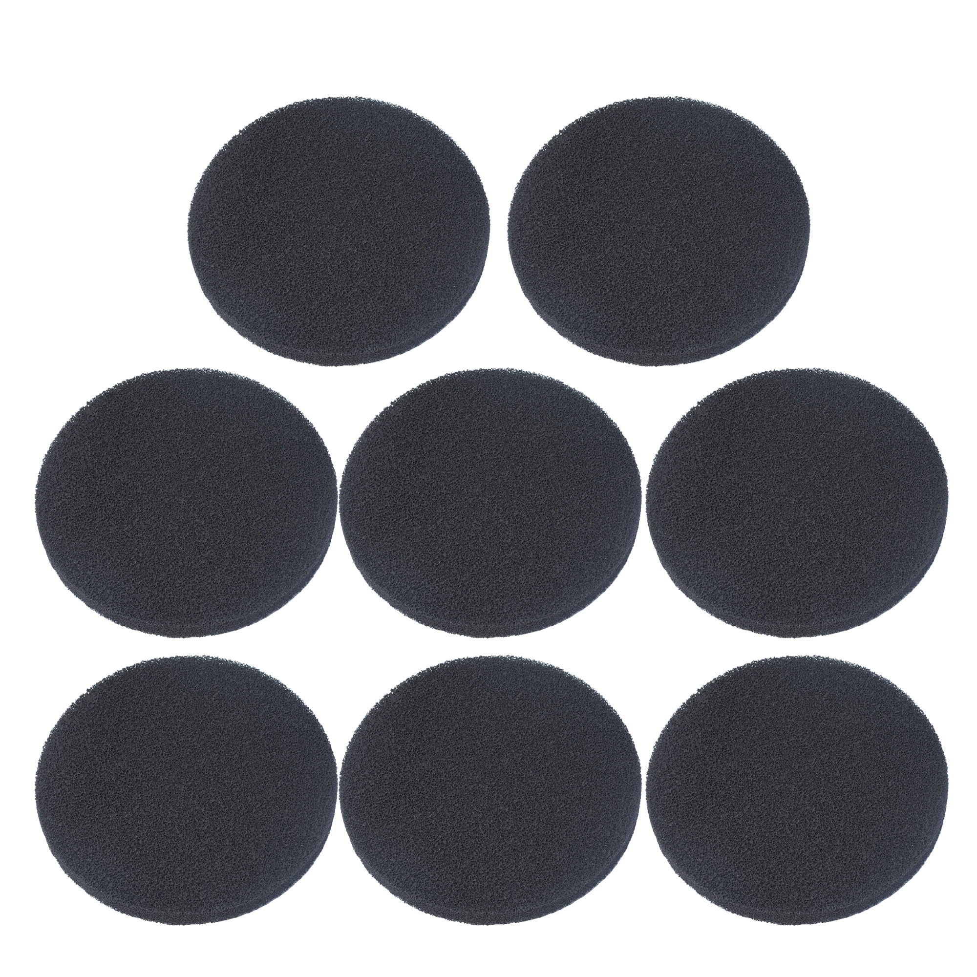 ATITOWEL Aquarium Replacement Carbon Foam Filter Pads for Fluval FX4 / FX5 / FX6 Filtration Systems Sponge (Pack of 8)