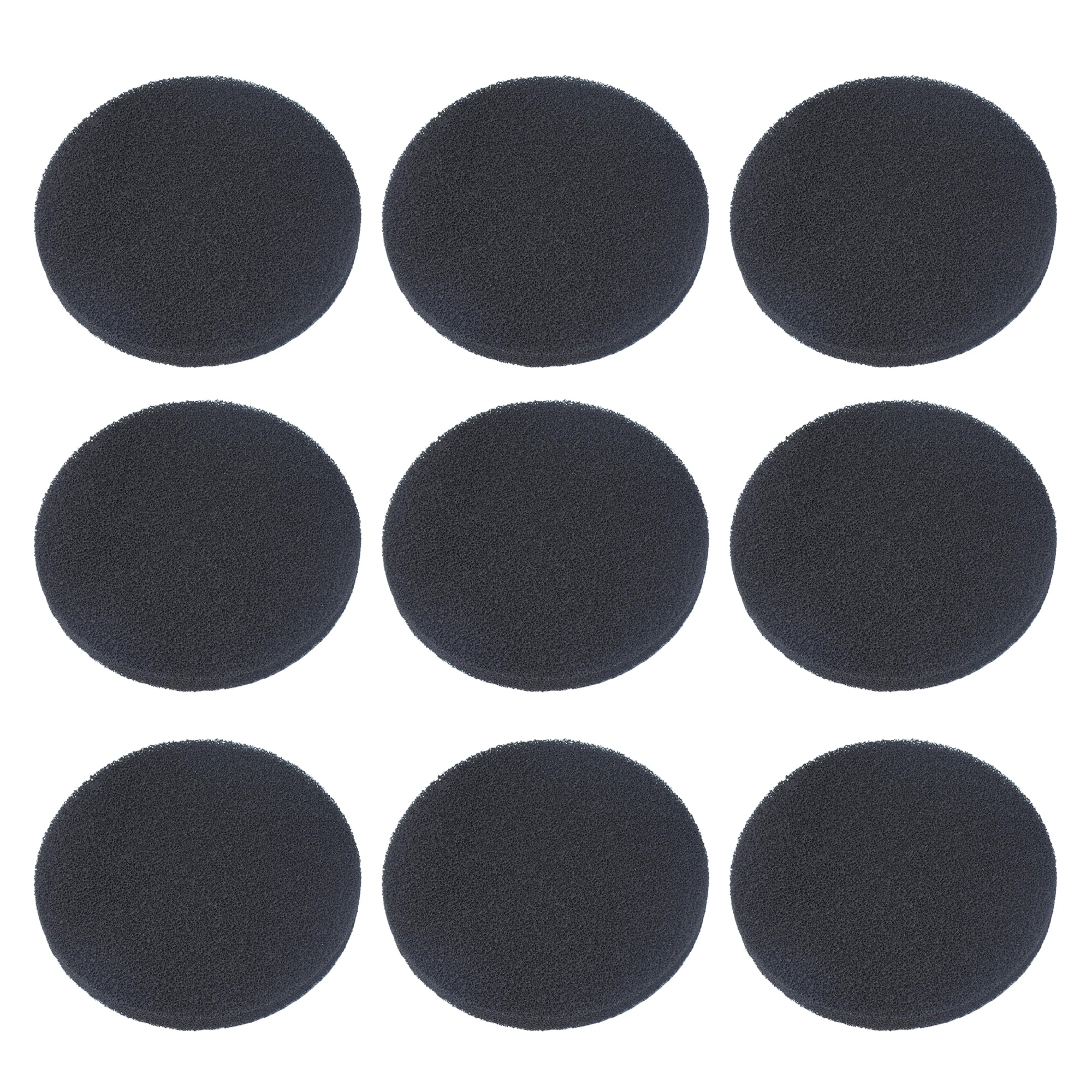 ATITOWEL Aquarium Replacement Carbon Foam Filter Pads for Fluval FX4 / FX5 / FX6 Filtration Systems Sponge (Pack of 9)