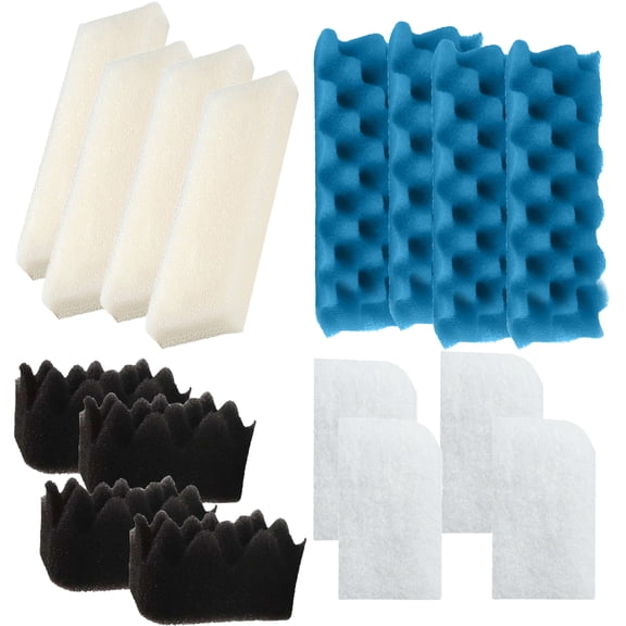 ATITOWEL Bio Foam Quick-Clear Pads Kit for Hagen Fluval 306/307 Filtration Systems Sponge (Pack of 16)