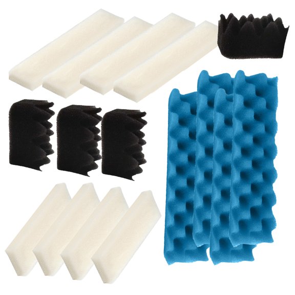ATITOWEL Bio Foam Quick-Clear Pads Kit for Hagen Fluval 406/407 Filtration Systems Sponge (Pack of 16)