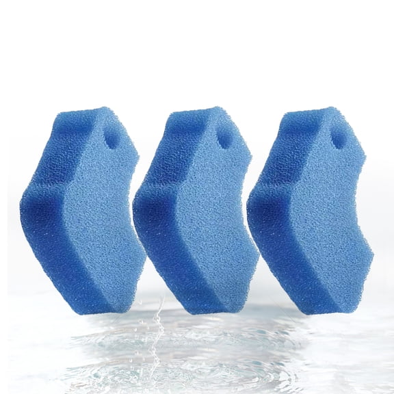ATITOWEL Foam Filter Pads for Bio Master 250/350/600 Blue 20ppi Filtration Systems (Pack of 3)