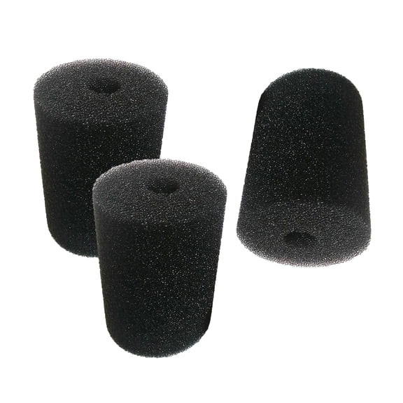ATITOWEL X-Large Foam Filter Sponges for Canister Filters and Aquaclear 70/110 Filters Overflow Filter Box Intake Round Pre-Filter 5.91" x 4.13", 3 Pack