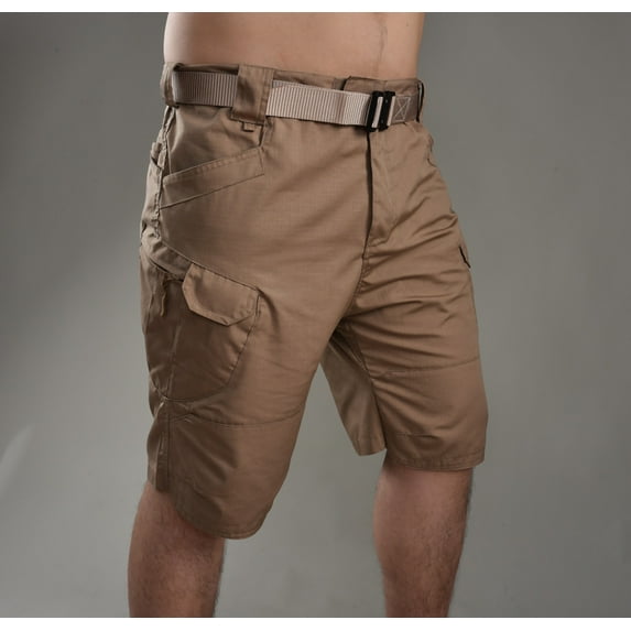 ATIXEL Men's Shorts Classic Twill Work Wear Combat Safety Cargo Pants