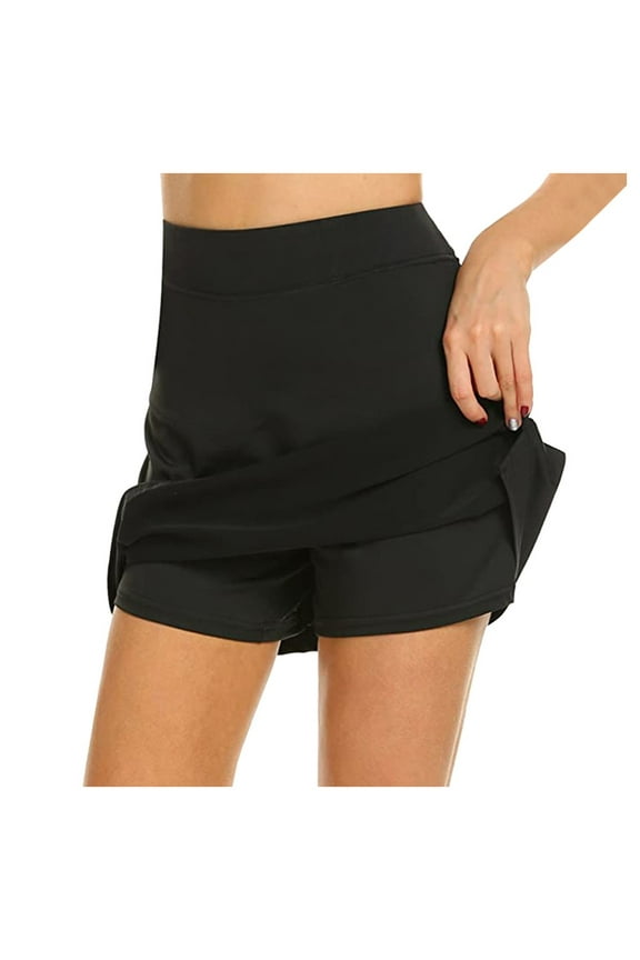 Womens Skirts, Ladies Clearance, Women's Active Performance Skort Lightweight Skirt For Running Tennis Golf Sport