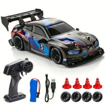 ATJIA 1:24 Scale 4WD Remote Control Cars Vehicle RC Drift Car 2.4GHz 30KM/H High Speed Racing Sport Toy Cars with LED Lights