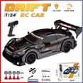 thumbnail image 1 of ATJIA 1:24 Scale RC Drift Car 30KM/H 4WD 2.4GHz Remote Control Cars with LED Light High Speed RC Racing Cars Toy Gift for Kids, 1 of 5