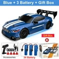 thumbnail image 1 of ATJIA 1:24 Scale RC Drift Car 30KM/H High Speed 4WD 2.4GHz Remote Control Cars with LED Light RC Drift Racing Car, 1 of 9