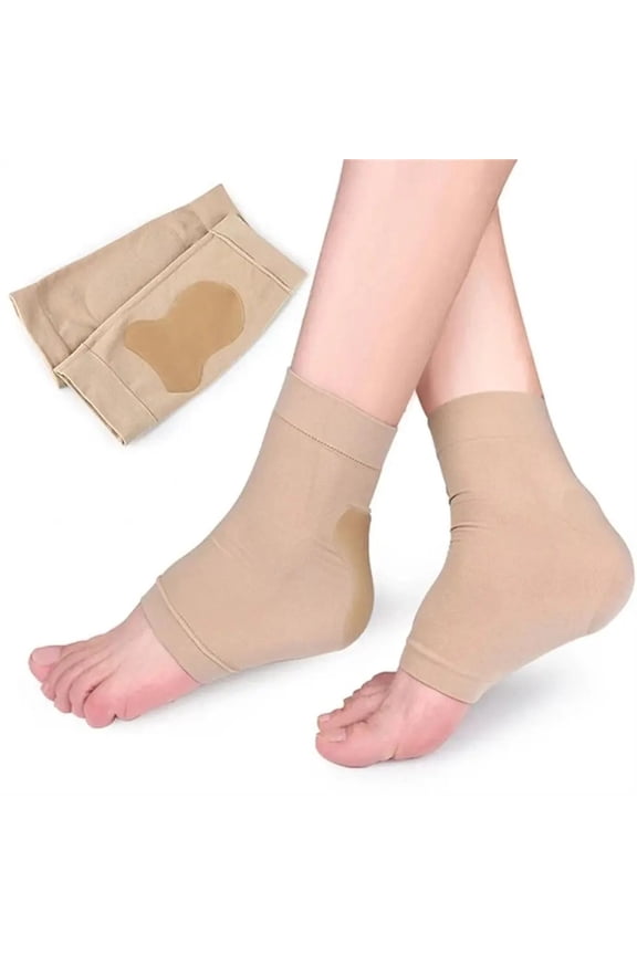 1 Pair Ice Skating Socks for Women Tendon Heel Ankle Protector Padded Guards Ankle Sleeve Pad ski Splints