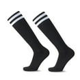 thumbnail image 1 of ATJIA 4 Pairs Soccer Socks Youth Knee Socks Unisex Anti-slip Breathable Toddler Knee Socks for Adult Children Kids, 1 of 6