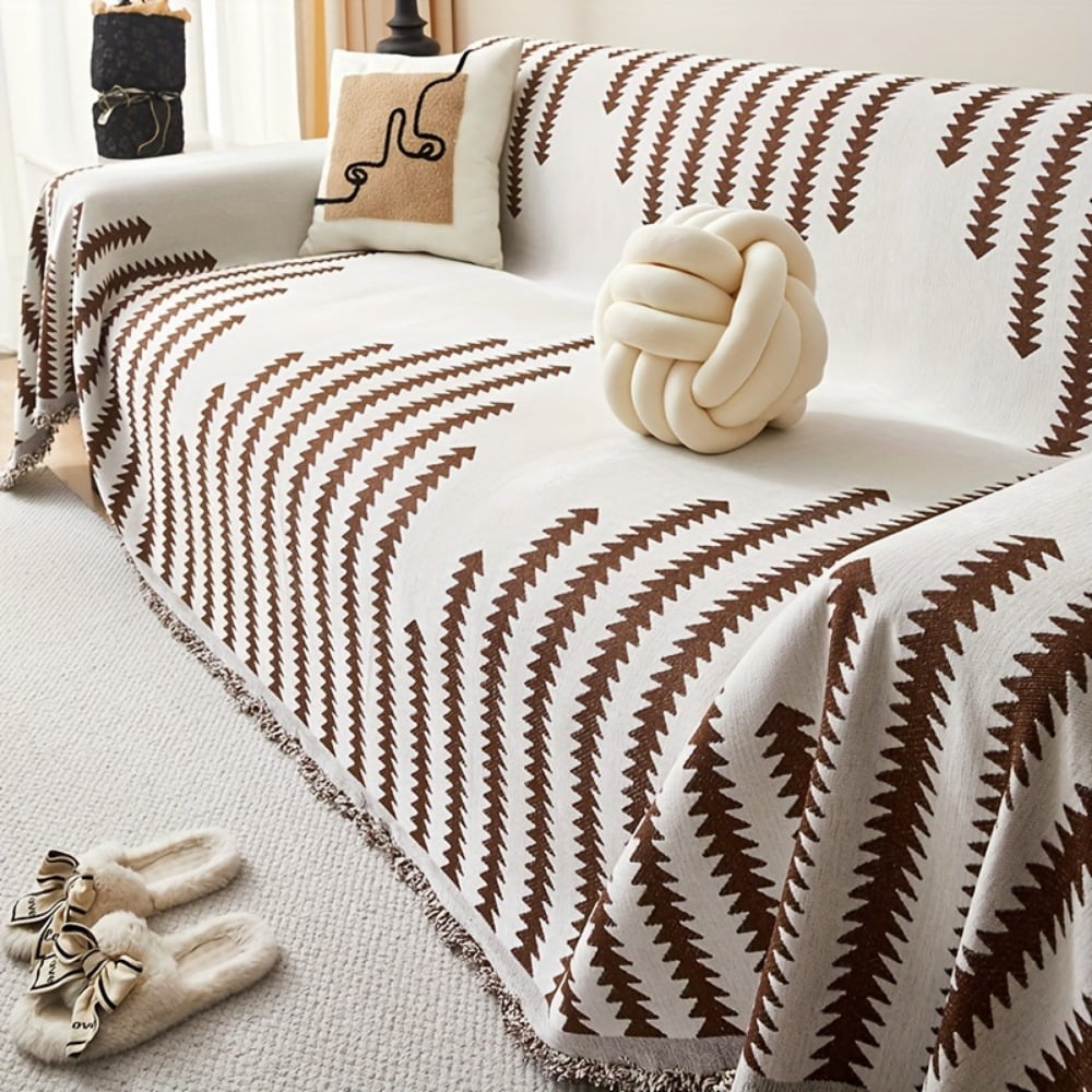 ATJIA Boho Sofa Covers Couch Covers Pet Friendly Soft Thick Non Slip Couch Cover for Dogs Washable Couch Cover