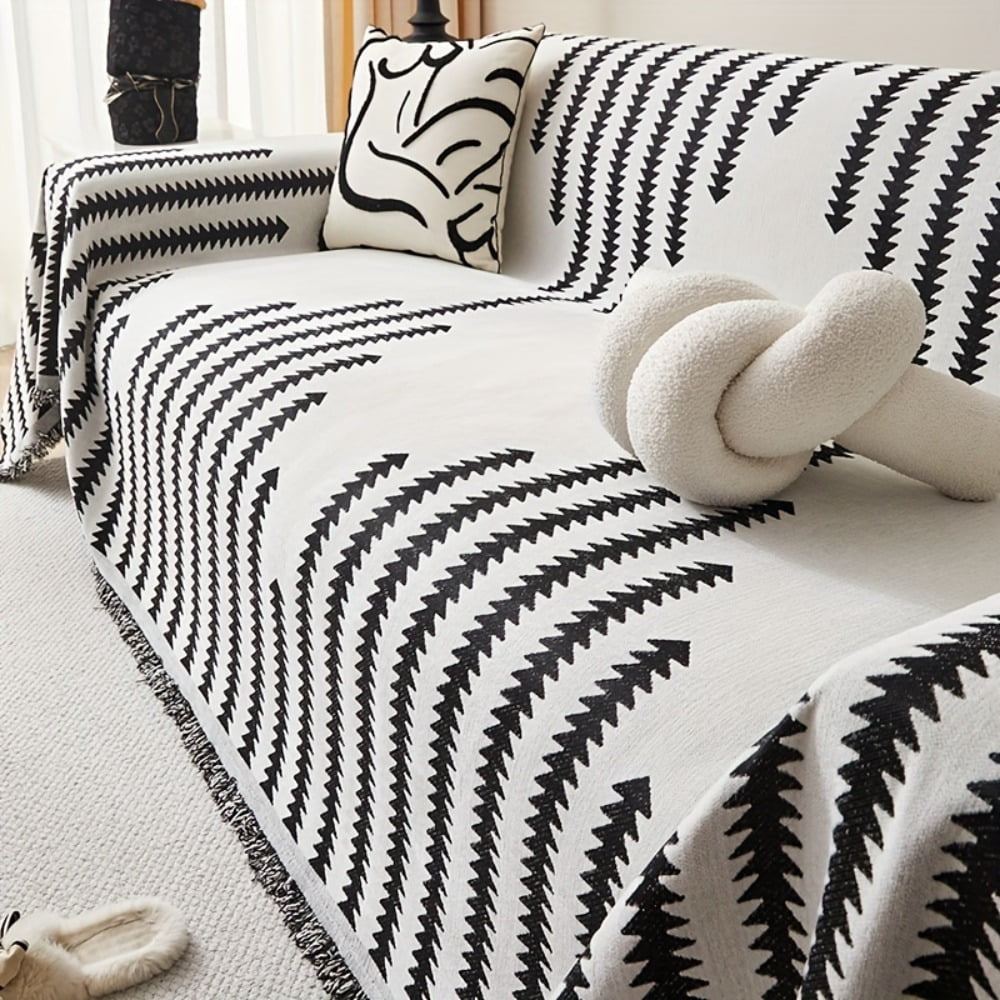 ATJIA Boho Sofa Covers Couch Covers Pet Friendly Soft Thick Non Slip Couch Cover for Dogs Washable Couch Cover