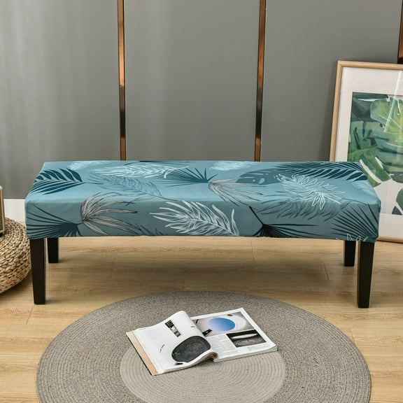 ATJIA Chair Cover Dining Bench Cover Removable Bench Slipcover Dining Chair Covers Furniture Protector Dining Chair Slipcovers