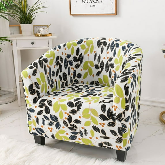 ATJIA Club Chair Slipcover Tub Chair Cover Stretch Armchair Covers Sofa Cover Furniture Protector for Living Room