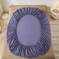 thumbnail image 1 of ATJIA Cotton Fitted Sheet with Elastic Bands Non Slip Adjustable Mattress Covers for Single Double King Queen Bed140/160/200cm, 1 of 7