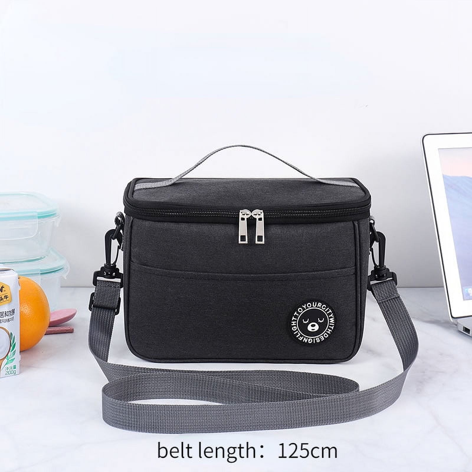 ATJIA Insulated Lunch Box for Men Women Leakproof Cooler Bag Reusable