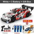 thumbnail image 1 of ATJIA RC Drift Car 1:24 Remote Control Cars 2.4GHz 4WD High Speed 30 KM/H Drift RC Cars with LED Light and Drifting Tires Racing Car, 1 of 10