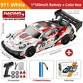 thumbnail image 1 of ATJIA RC Drift Car 1:24 Scale 2.4GHz 30KM/H 4WD High Speed Remote Control Vehicle with LED Light Drifting Tires Racing Sport Toy Cars, 1 of 13