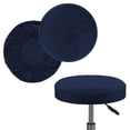 thumbnail image 1 of ATJIA Round Stool Cover Bar Stool Covers With Elastic Bands Slipcover Washable Stool Cushion Covers( 2/4/6 Pack), 1 of 6