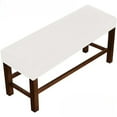 thumbnail image 1 of ATJIA Stretch Dining Bench Cover Removable Bench Slipcover Rectangle Bench Cover for Dining Room Living Room, 1 of 18