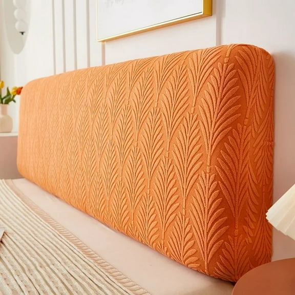 ATJIA Stretch Headboard Covers for Queen Cal King Size Bed Headboard Slipcover Jacquard Bed Head Dustproof Cover