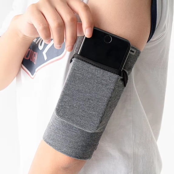ATJIA Universal Sports Running Armband Phone Armbands Exercise Arm Holder for Running Fitness Gym Workouts