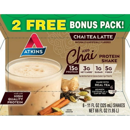 ATK 15g Ready-To-Drink 6pk-11oz Chai Tea Latte