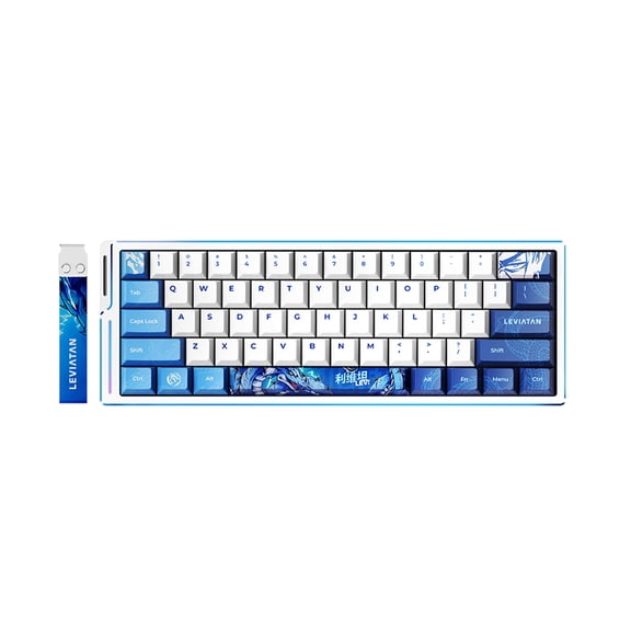 ATK EDGE 60HE Leviatan Edition Wired Mechanical Gaming Keyboard, 8KHz Polling Rate, 256K Scan Rate, 0.001mm Rapid Trigger, TTC RGB Magneto Magnetic Switches, Full CNC Aluminum, RGB, 60% Compact Layou