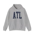 thumbnail image 1 of ATL Atlanta Georgia Moving Away Vacation Hoodie, Gifts, Hooded Sweatshirt, 1 of 4