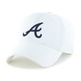 thumbnail image 1 of MLB Atlanta Braves Clean Up White Adjustable Hat, 1 of 2
