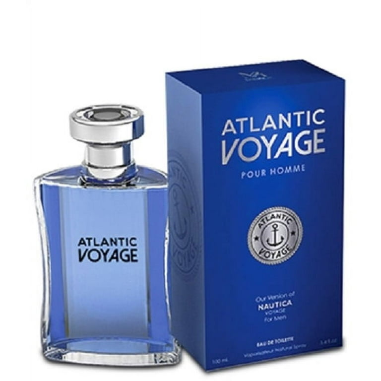 ATLANTIC VOYAGE men s designer EDT 3.4 oz cologne spray
