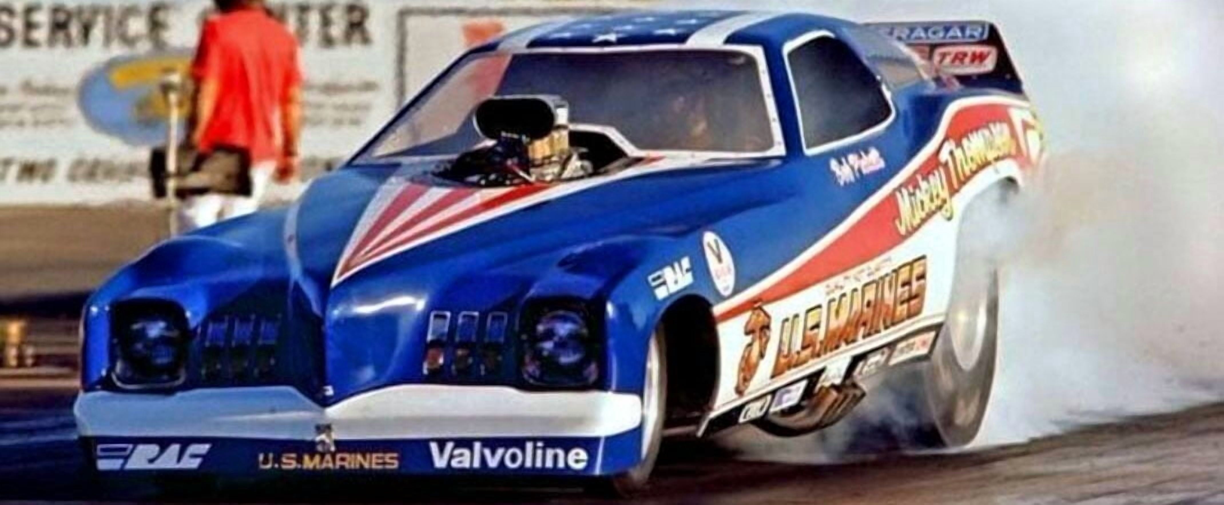 ATLANTIS TOY & HOBBY INC. Mickey Thompson Marines Funny Car 1/16 AANH1499 Plastic Models Other Misc