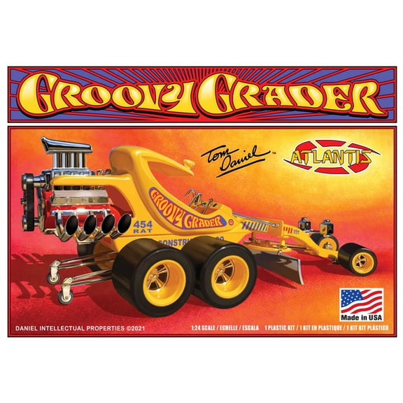 ATLANTIS TOY & HOBBY INC. Tom Daniel Groovy Grader 1/24 AANM5697 Plastic Models Other Misc