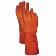 Atlas 620 SINGLE Vinylove Double-Dipped Medium PVC Chemical Glove, 1-Pair