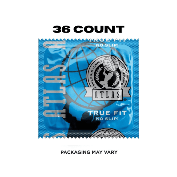 ATLAS True Fit Condoms, 36 Pack