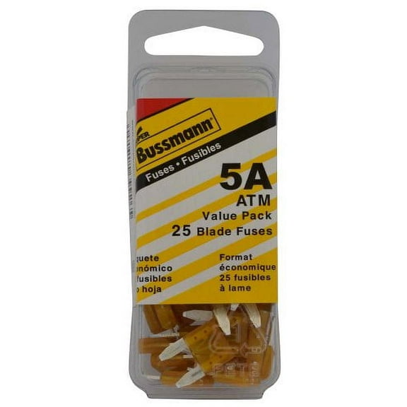ATM 5 AMP FUSE - 25 PER CLAM