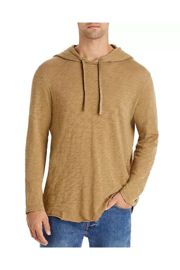 Anthony Thomas Melillo Men's Destroyed Pullover Hoodie Harvest AM4341-FK-Med