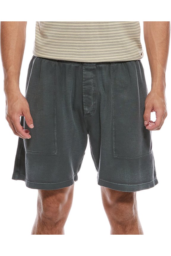 mens Patch Pocket Short, l, Gray
