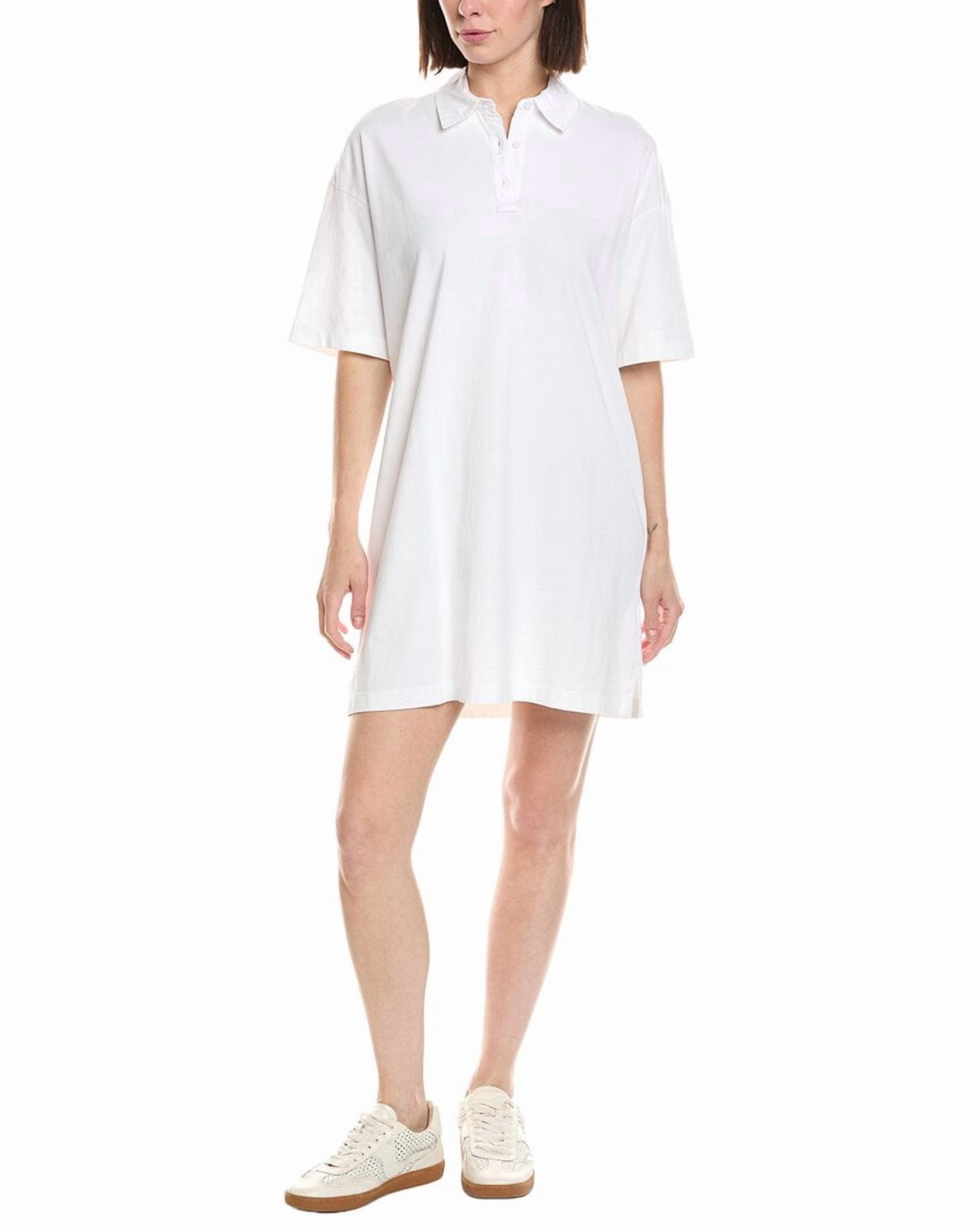 Atm Anthony Thomas Melillo Heavyweight Jersey Mixed Media Dress Women’s
