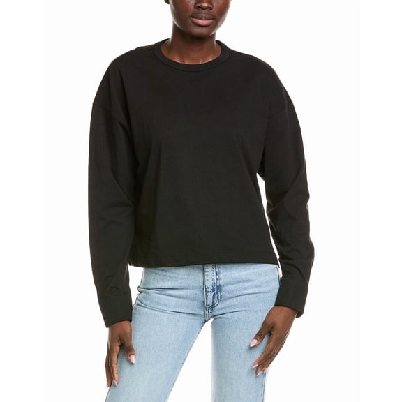 ATM Anthony Thomas Melillo womens  Heavyweight Jersey T-Shirt, xs, Black