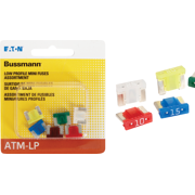 ATM Low Profile Mini Fuse Assortment - Single Pack   Heavy-Duty Construction, Professional Use