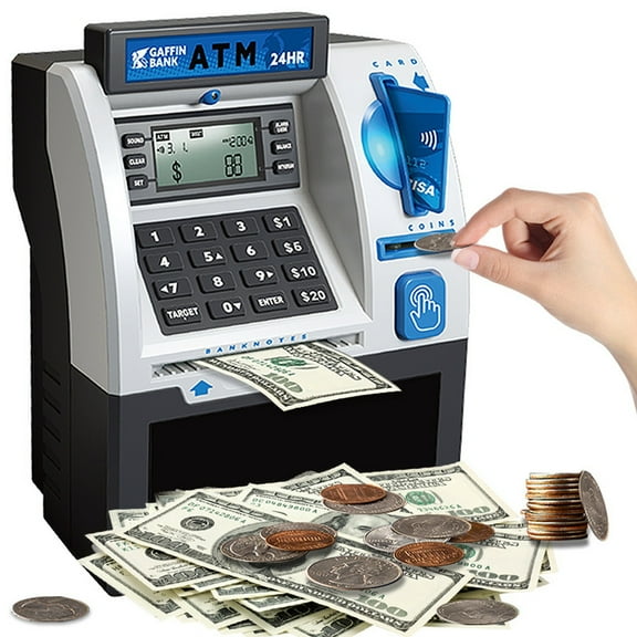 ATM Machine With Smart Card Counting Large Password Bank