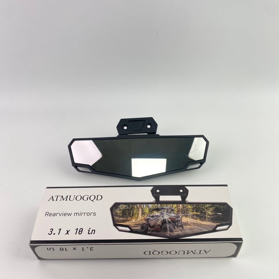 ATMUOGQD Rearview mirrors for automobiles,Rear View Mirror, Convex Rear View Mirror for RZR PRO XP/PRO XP4, Turbo R /4 2020 2021 2022 2023 2024, High-Definition Rearview Mirror