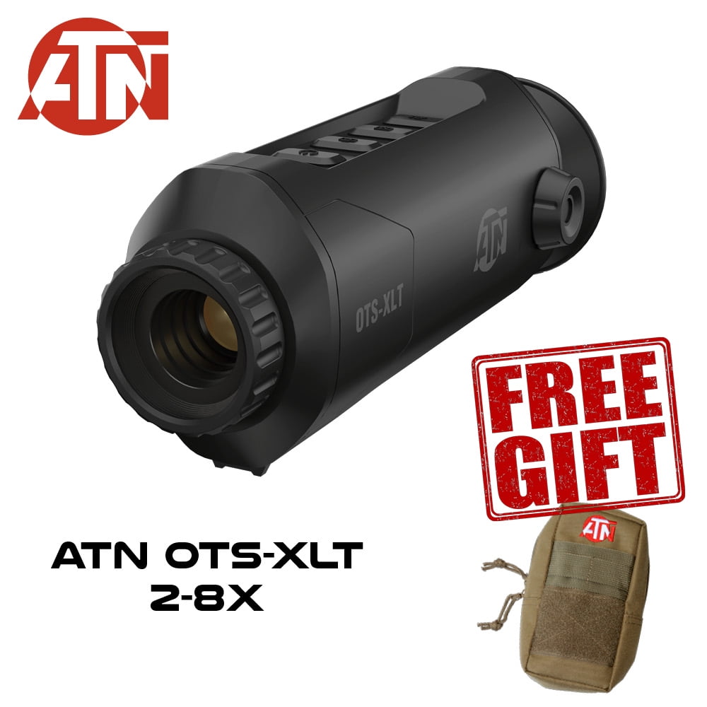 ATN OTS XLT Thermal Monocular w/ 50Hz Thermal Sensor, Smart Rangefinder