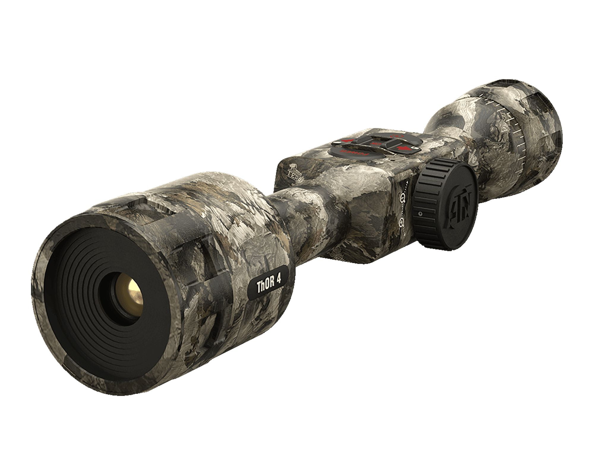 ATN Thor 4, 640 1-10x Thermal Rifle Scope Mossy Oak Elements Terra FREE X-Sound+cap+t-shirt
