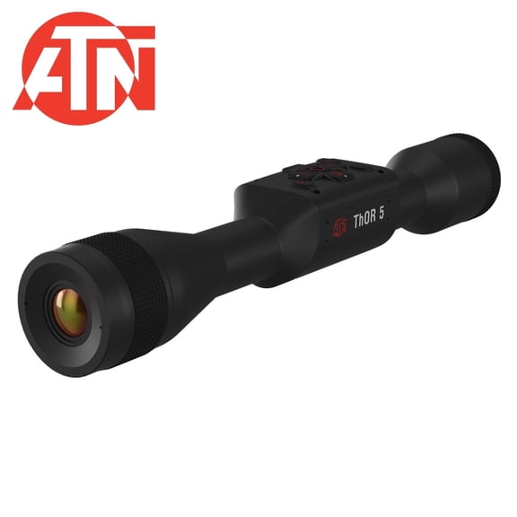 ATN Thor 5 Thermal Riflescope 5-16x30mm Black Ballistic Calculator